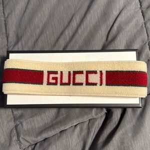Men authentic Elastic Gucci stripe headband